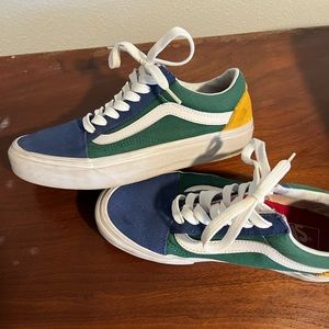 Primary Colored Vans